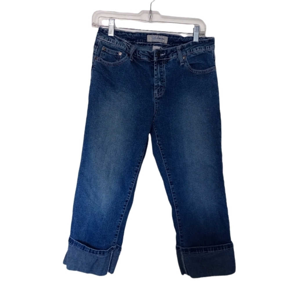 Folded cuff crop jeans from Suzy Blues